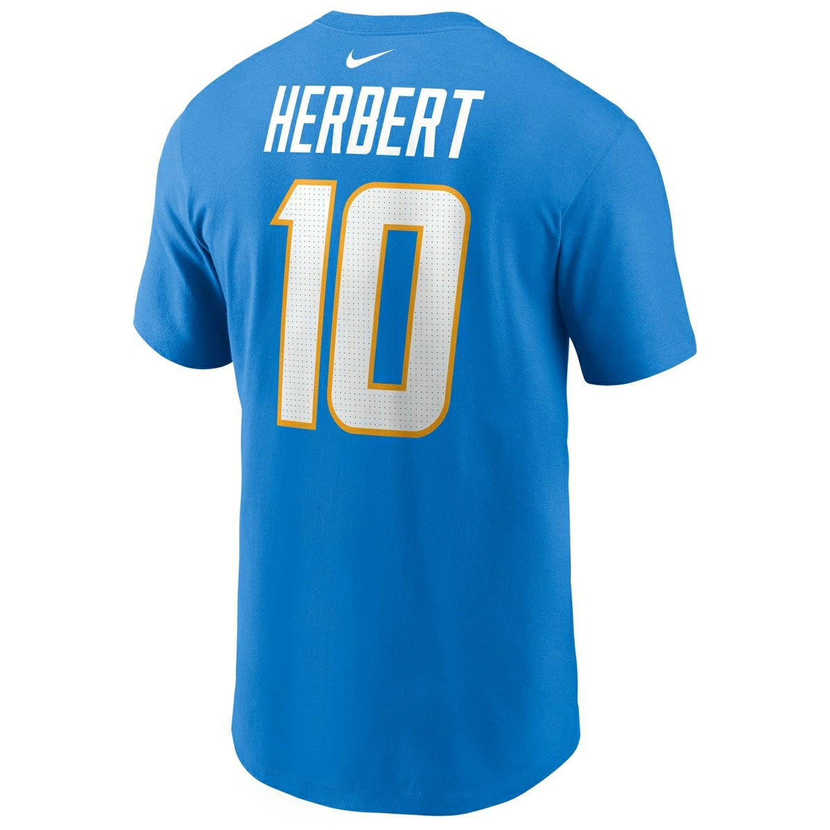 Justin Herbert #10 Los Angeles Chargers Nike Player NFL T-Shirt Blue - Taass sale