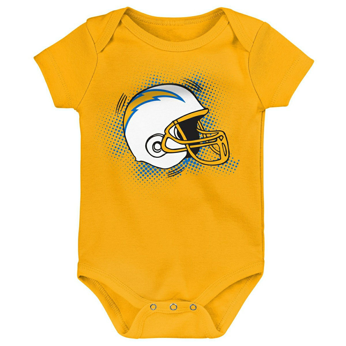 Los Angeles Chargers Game On Creeper NFL Infant Bodysuit Set (3-Piece) - Taass sale