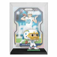 Funko POP! Trading Cards #08 Justin Herbert Los Angeles Chargers Prizm NFL Figure - Taass Online