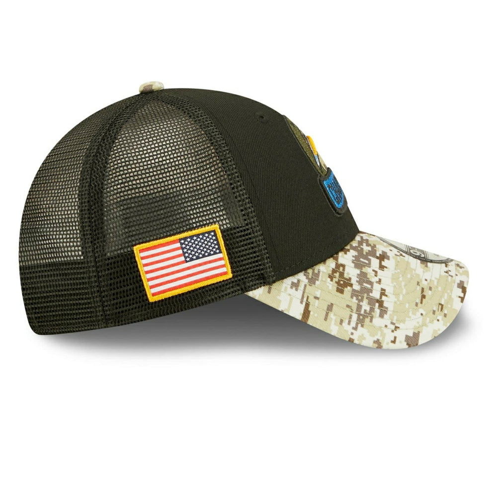 Los Angeles Chargers 2022 NFL On-Field Salute to Service New Era 9FORTY Cap - Taass sale