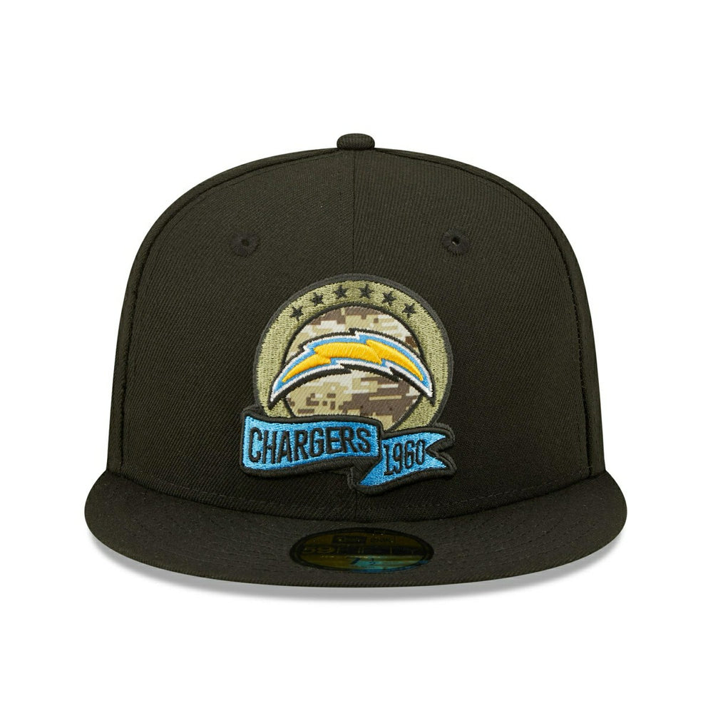 Los Angeles Chargers 2022 NFL On-Field Salute to Service New Era 59FIFTY Fitted Cap - Taass for sale