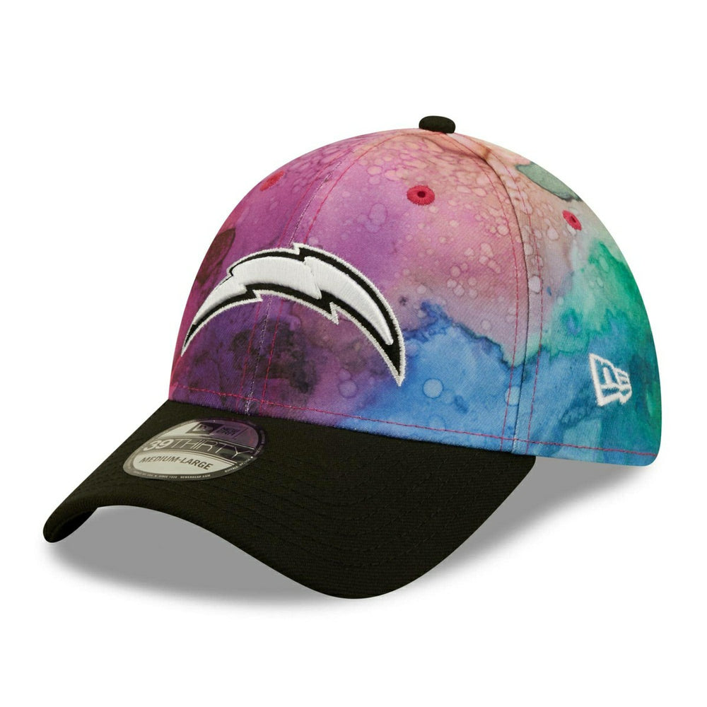 Los Angeles Chargers 2022 NFL On-Field Crucial Catch New Era 39Thirty Flex Cap - Taass outlet
