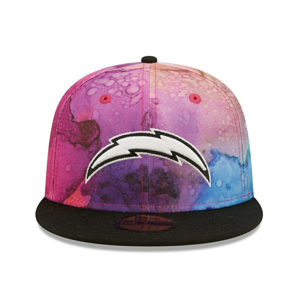 Los Angeles Chargers 2022 NFL On-Field Crucial Catch New Era 59FIFTY Fitted Cap - Taass US