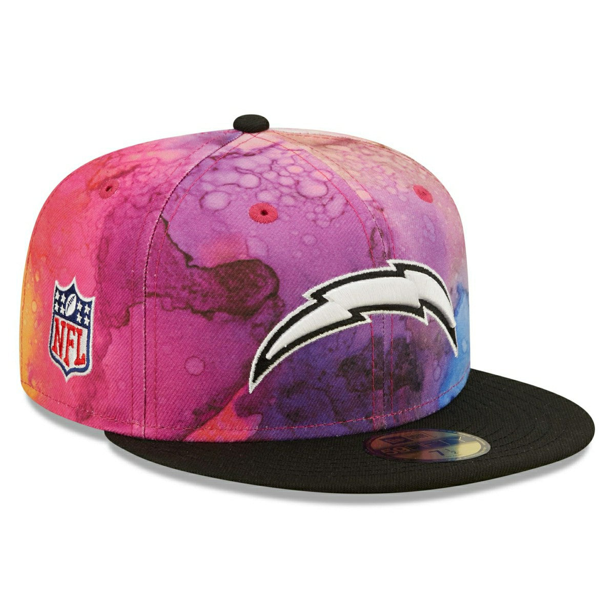 Los Angeles Chargers 2022 NFL On-Field Crucial Catch New Era 59FIFTY Fitted Cap - Taass US