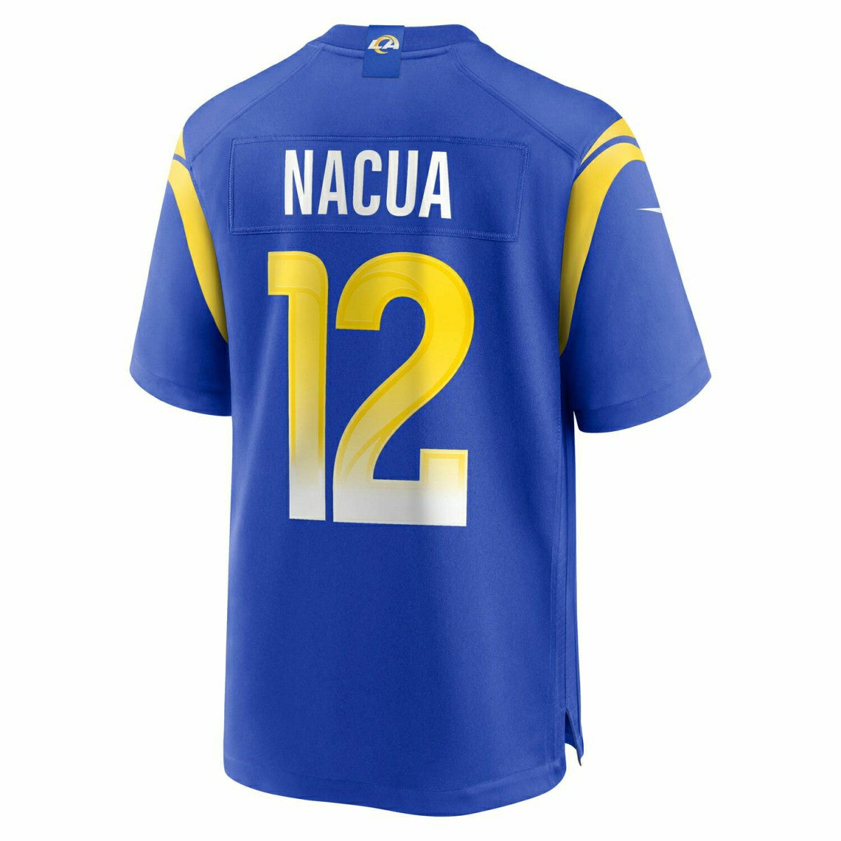 Puka Nacua #12 Los Angeles Rams Nike Game NFL Jersey Blue - Taass for sale