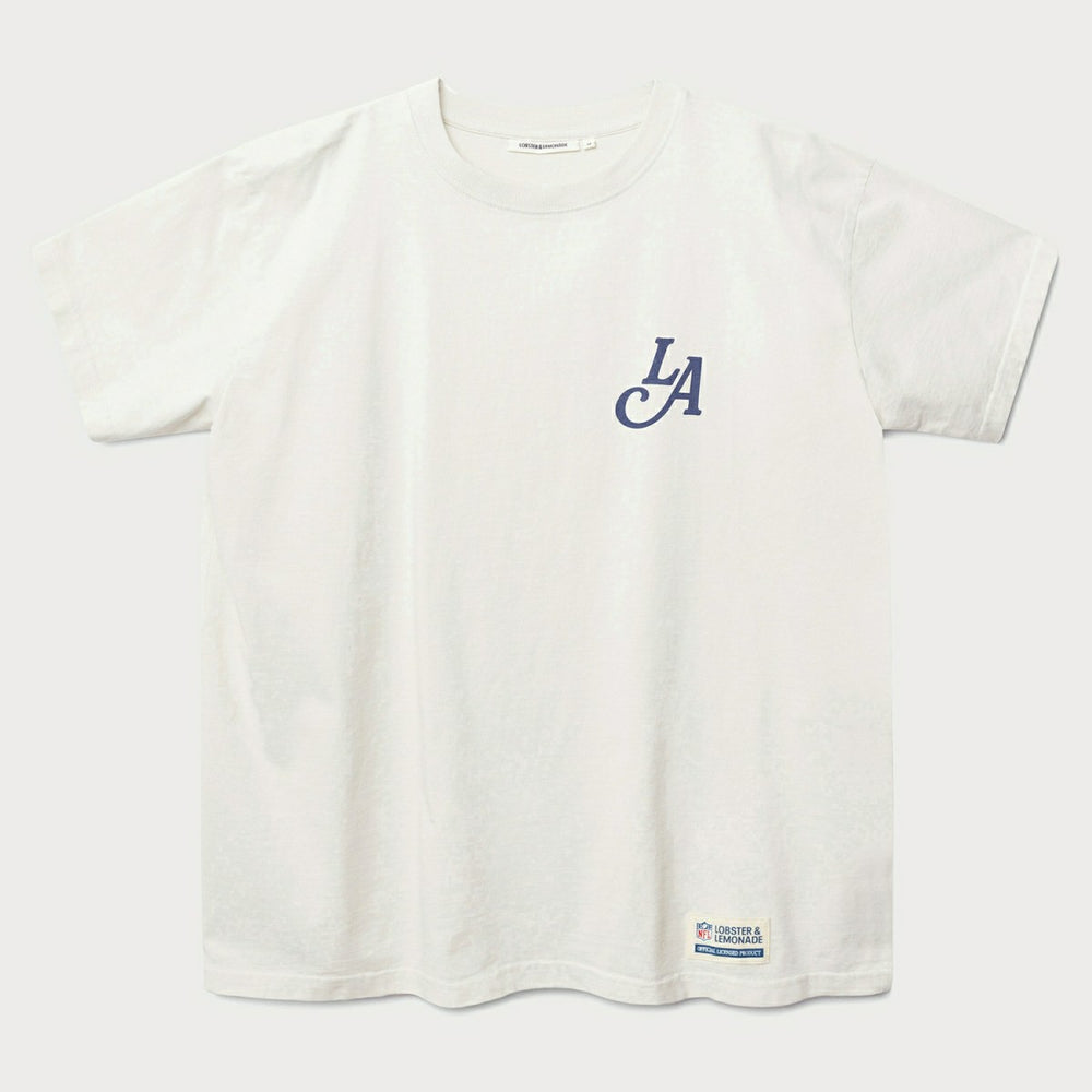 Los Angeles Rams L&L '89 Classics NFL T-Shirt Light Gray - Taass discount
