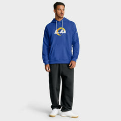 Los Angeles Rams 2025 NFL Sideline Standard Issue Hoodie Blue - Taass US