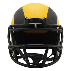 Los Angeles Rams Rave Alternate NFL Speed Mini Helmet Yellow - Taass US