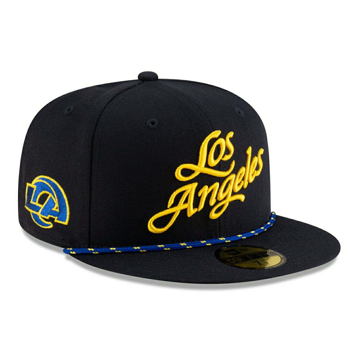 Los Angeles Rams 2025 Rivalries 59FIFTY Fitted Cap Navy - Taass Online