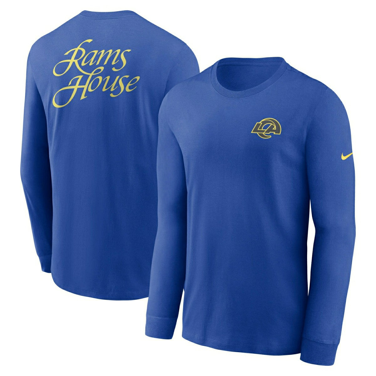 Los Angeles Rams 2025 Rivalries Essential NFL Long Sleeve T-Shirt Blue - Taass US