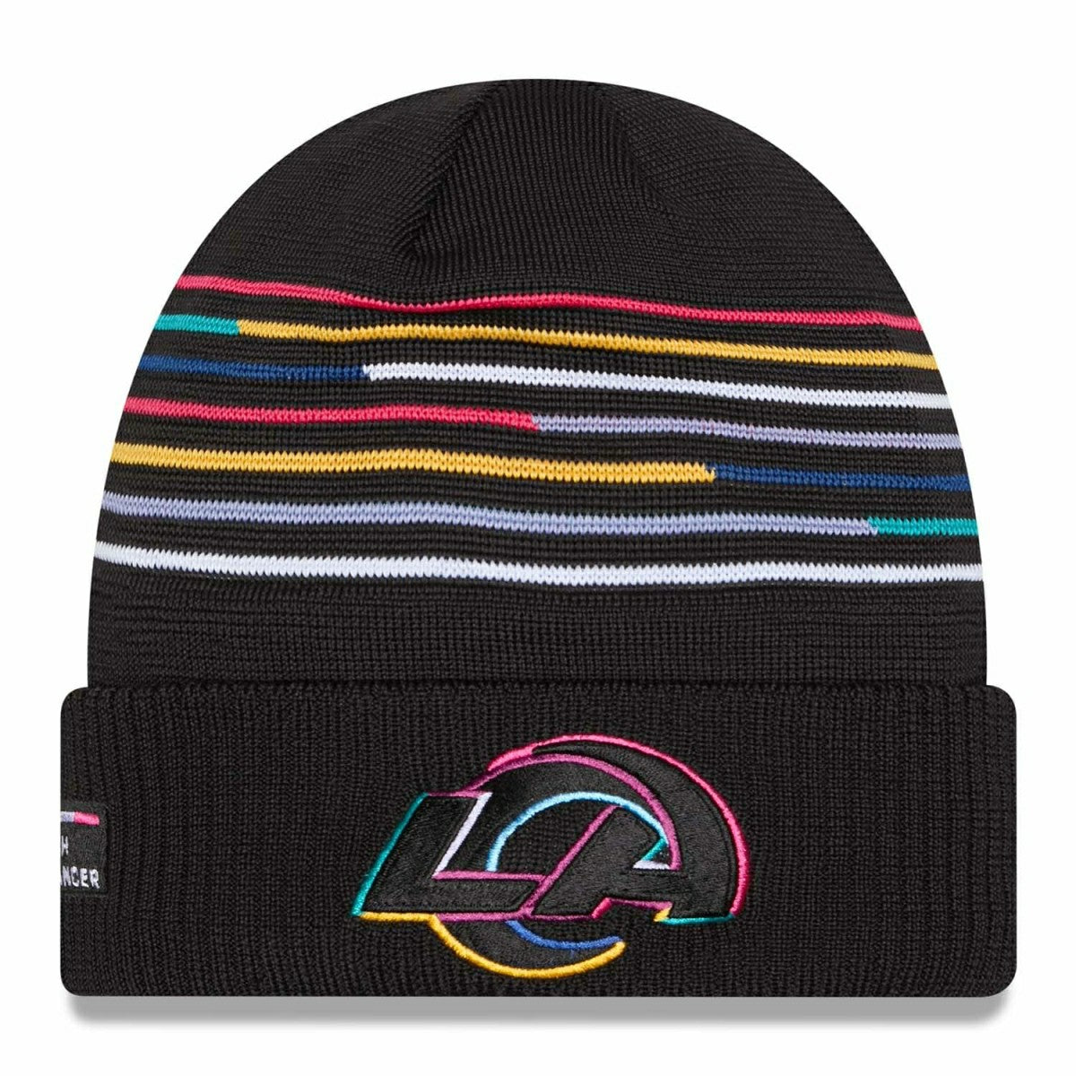 Los Angeles Rams 2025 NFL Crucial Catch New Era Knit Hat - Taass sale