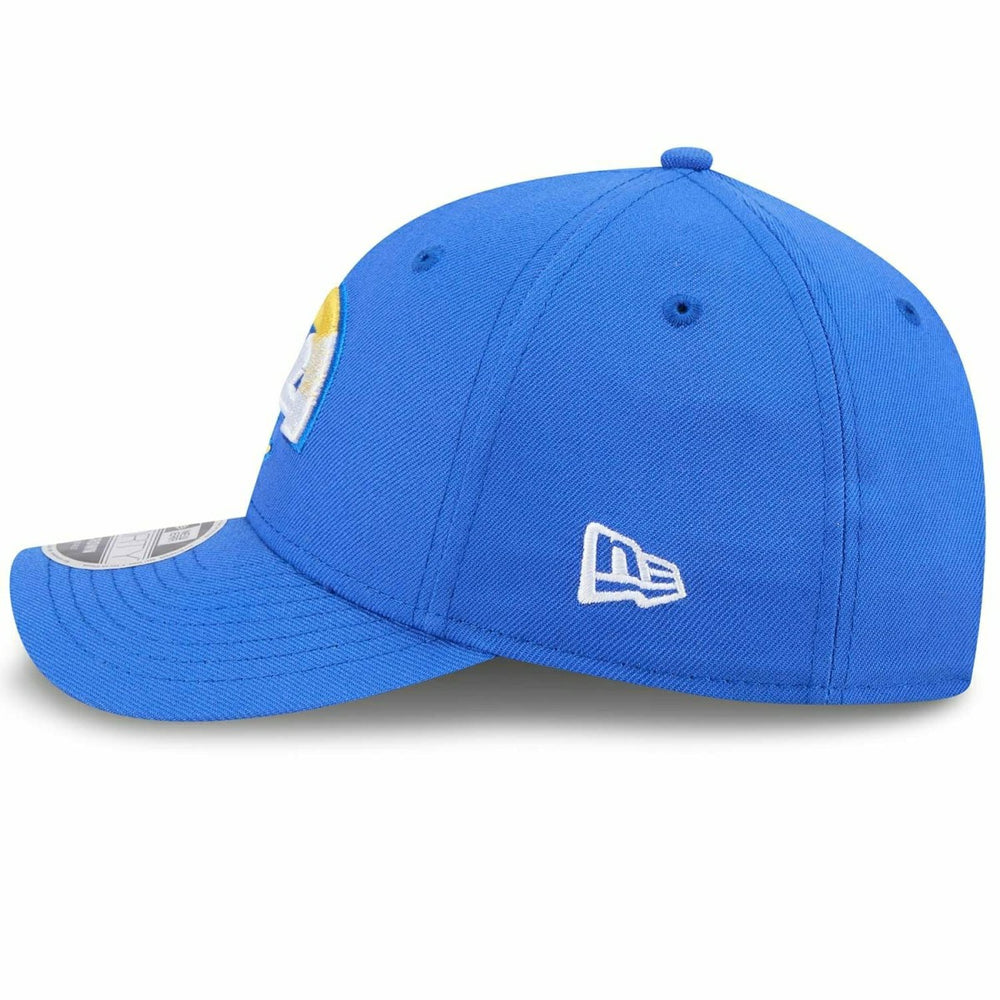 Los Angeles Rams NFL Team Logo New Era 9FORTY M-Crown Snapback Cap Blue - Taass for sale