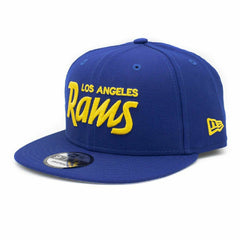 Los Angeles Rams Script 9FIFTY NFL Snapback Cap - Taass outlet