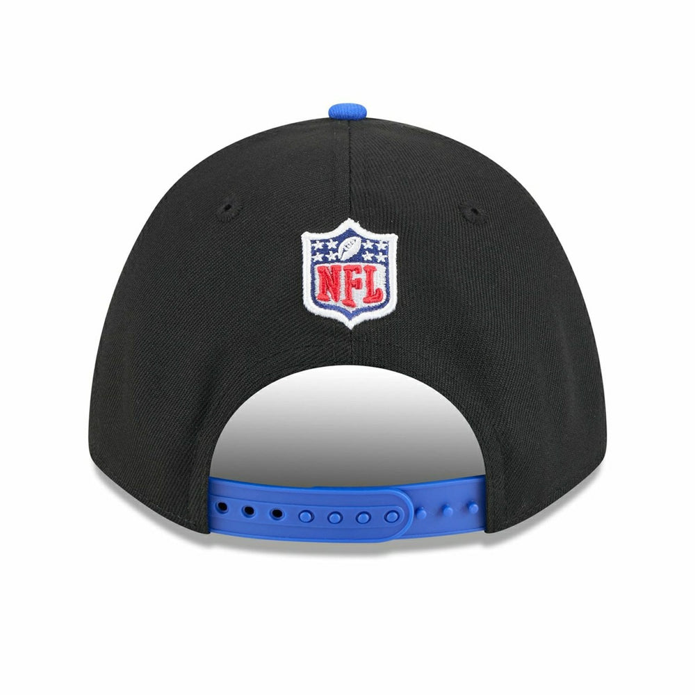 Los Angeles Rams 2025 NFL Draft 9FORTY M-Crown A-Frame Snapback Cap Black - Taass sale