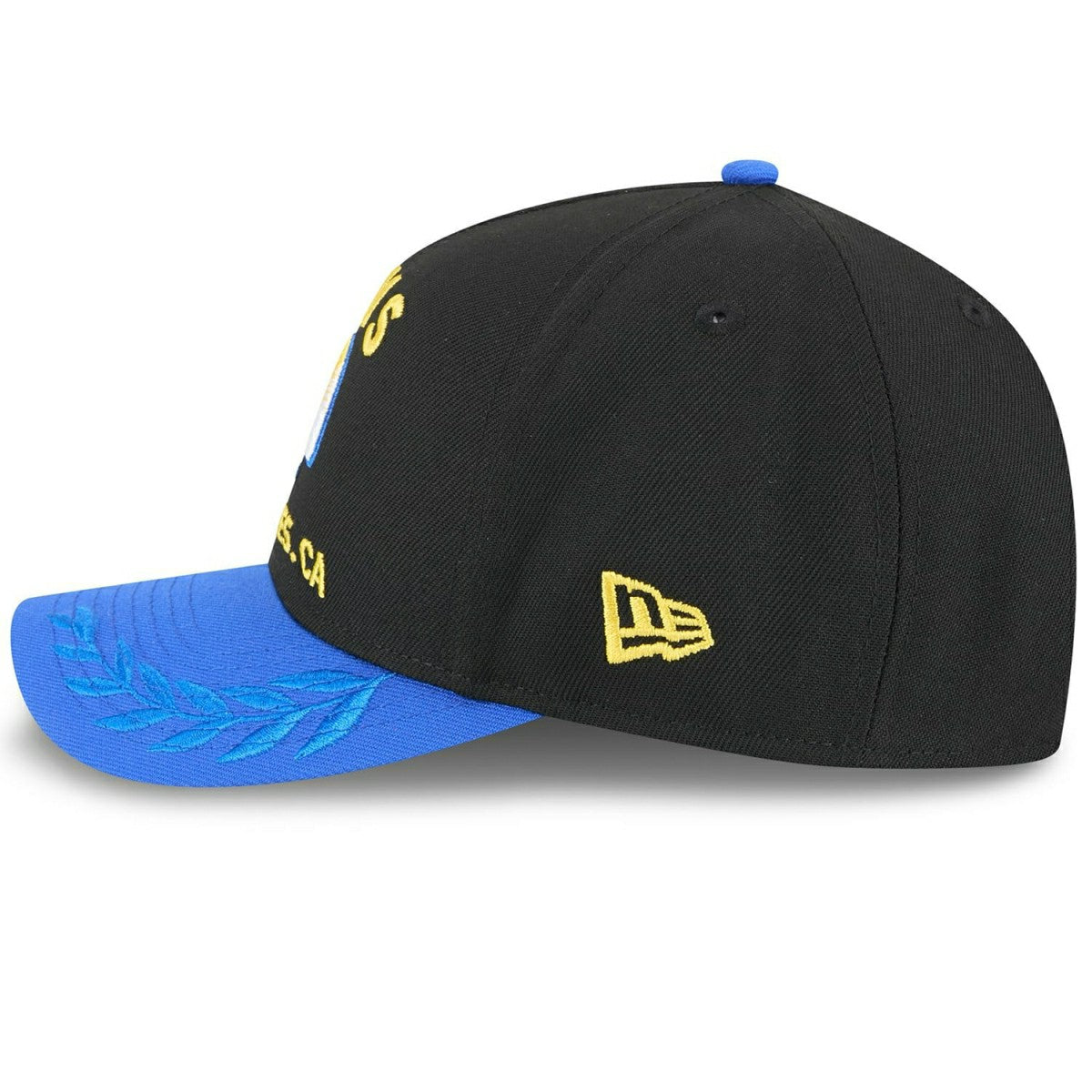 Los Angeles Rams 2025 NFL Draft 9FORTY M-Crown A-Frame Snapback Cap Black - Taass sale