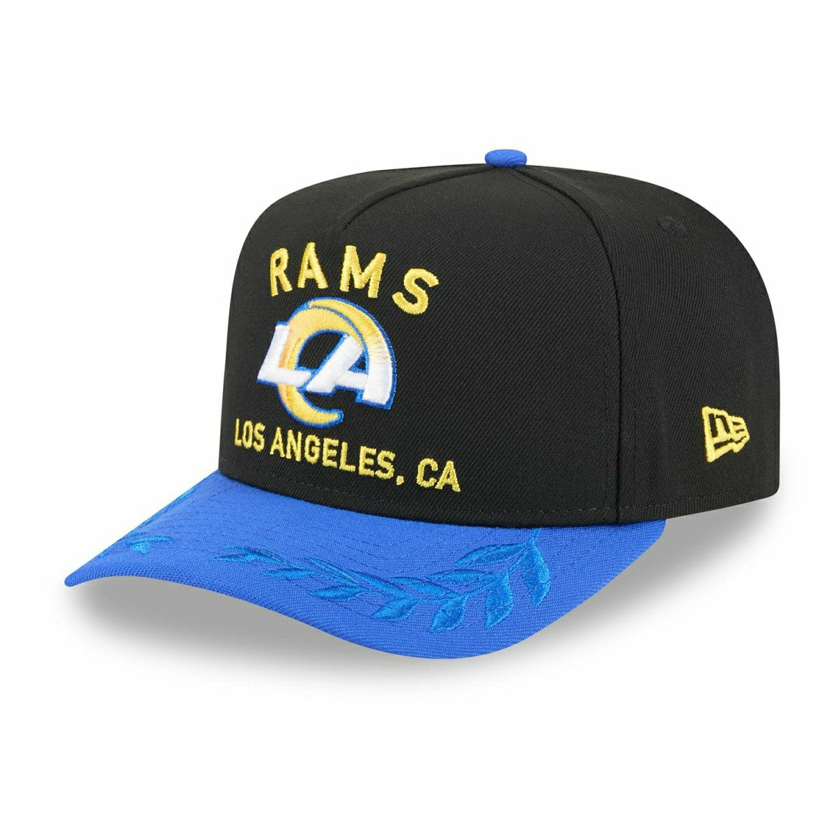 Los Angeles Rams 2025 NFL Draft New Era 9FIFTY A-Frame Snapback Cap Black - Taass for sale