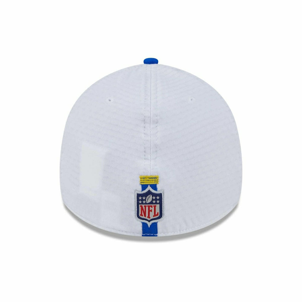 Los Angeles Rams 2024 NFL Training Camp New Era 39THIRTY Flex Cap White - Taass on sale