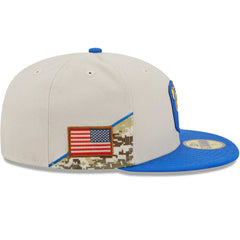 Los Angeles Rams 2023 NFL Salute to Service New Era 59FIFTY Fitted Cap - Taass US