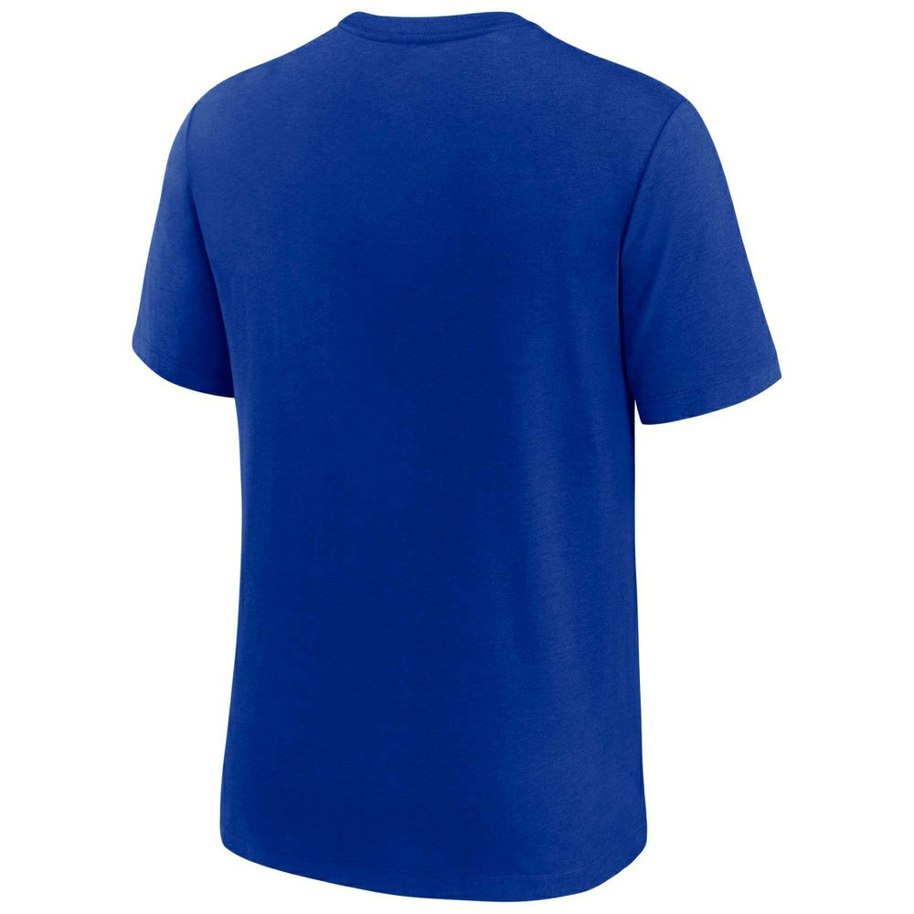 Los Angeles Rams Rewind Logo Nike Tri-Blend NFL T-Shirt Blue - Taass outlet