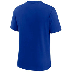 Los Angeles Rams Rewind Logo Nike Tri-Blend NFL T-Shirt Blue - Taass outlet