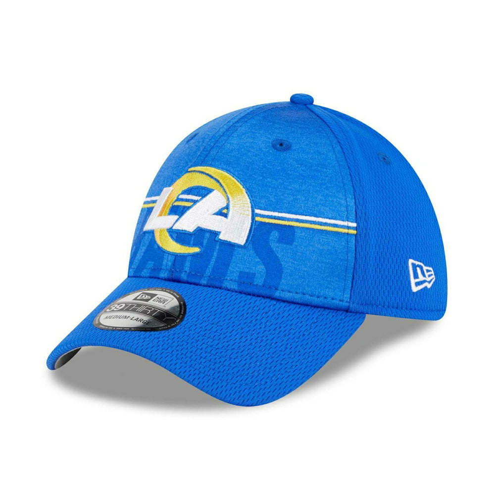 Los Angeles Rams 2023 NFL Training Camp New Era 39THIRTY Flex Cap Blue - Taass discount