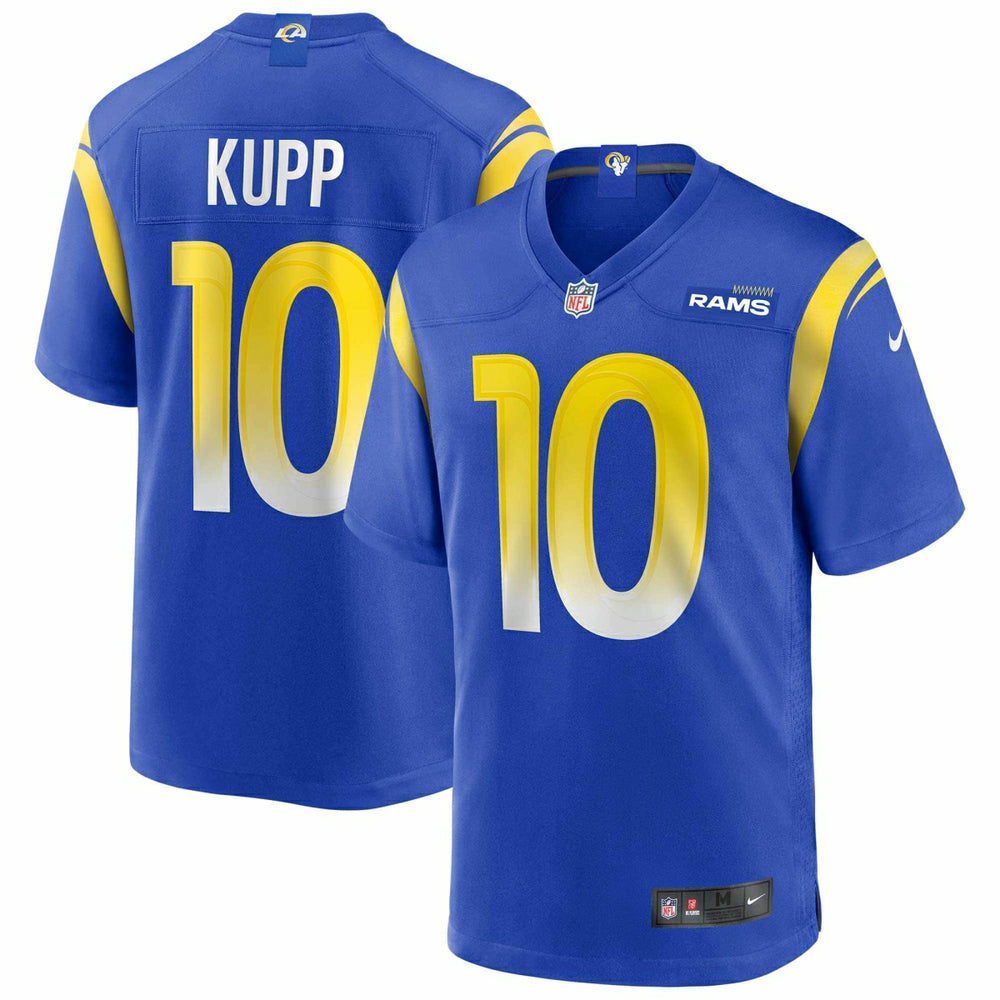 Cooper Kupp #10 Los Angeles Rams Nike Game NFL Football Jersey Blue - Taass US