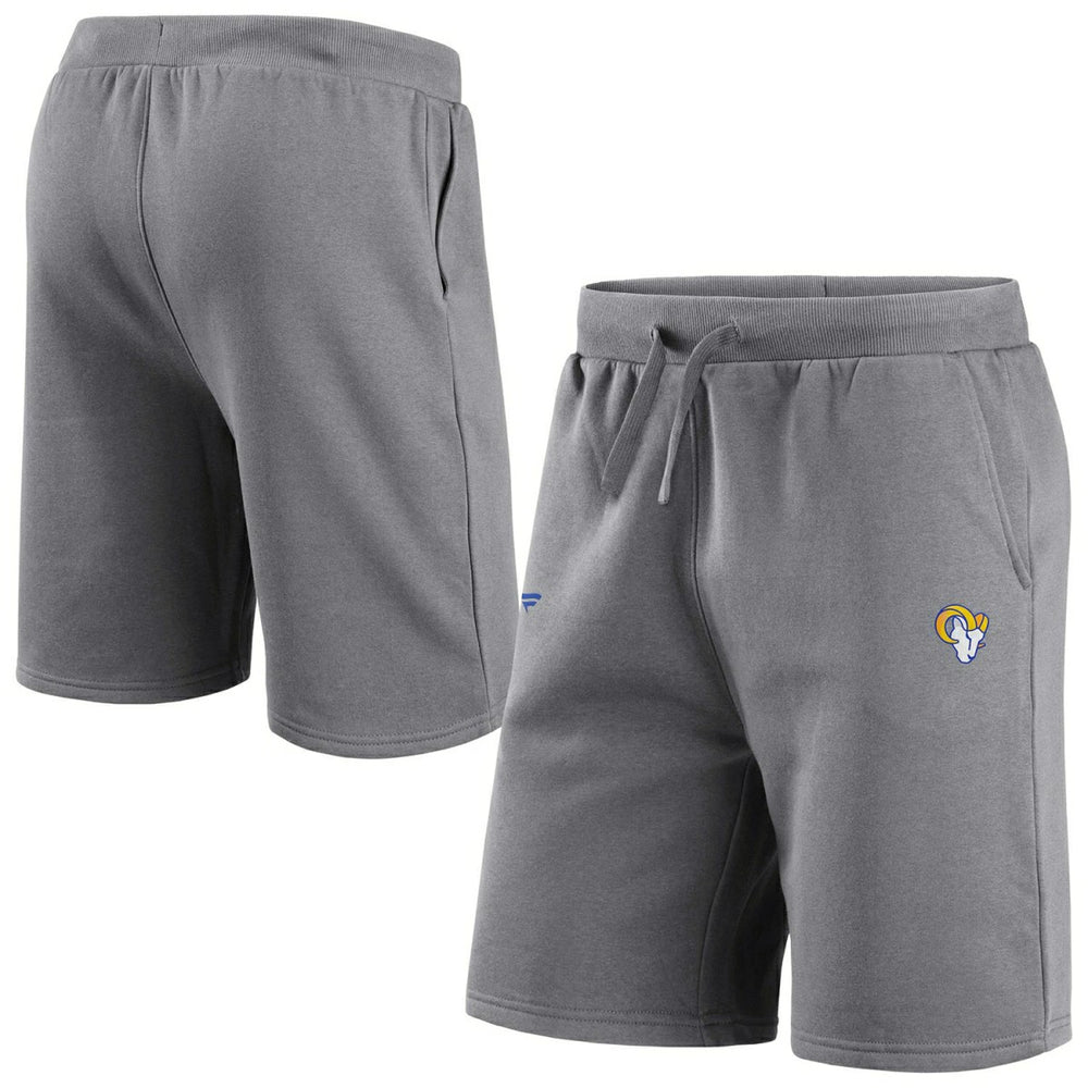Los Angeles Rams Primary Logo NFL Sweat Shorts Gray - Taass sale