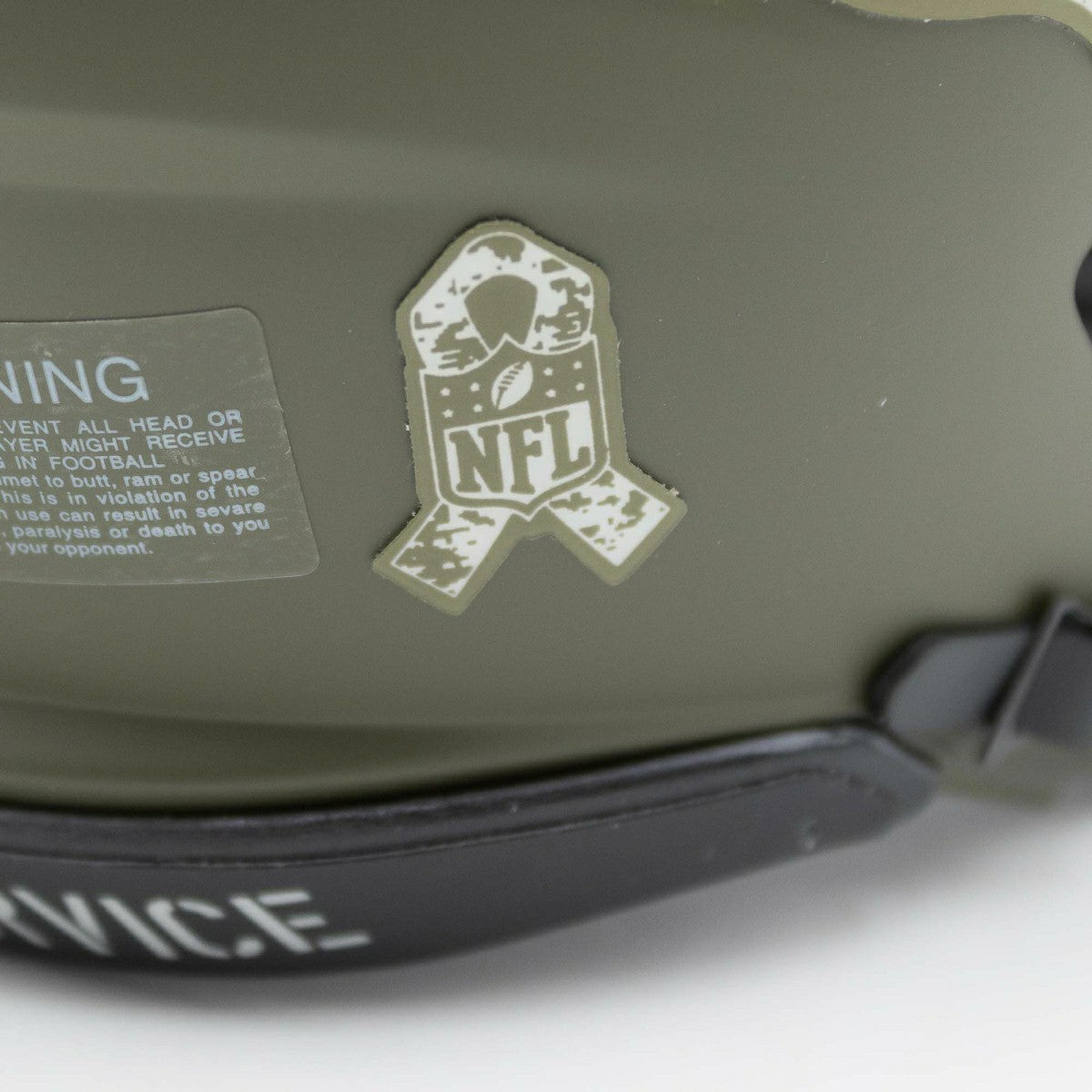 Los Angeles Rams 2022 Salute to Service NFL Speed Mini Helmet - Taass outlet