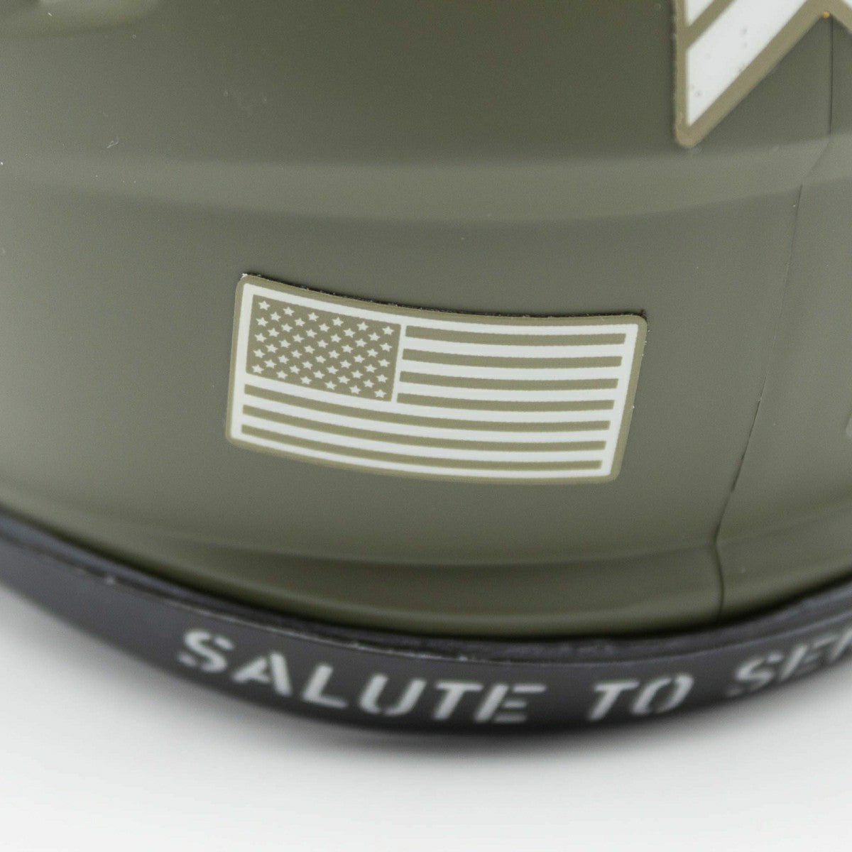 Los Angeles Rams 2022 Salute to Service NFL Speed Mini Helmet - Taass outlet