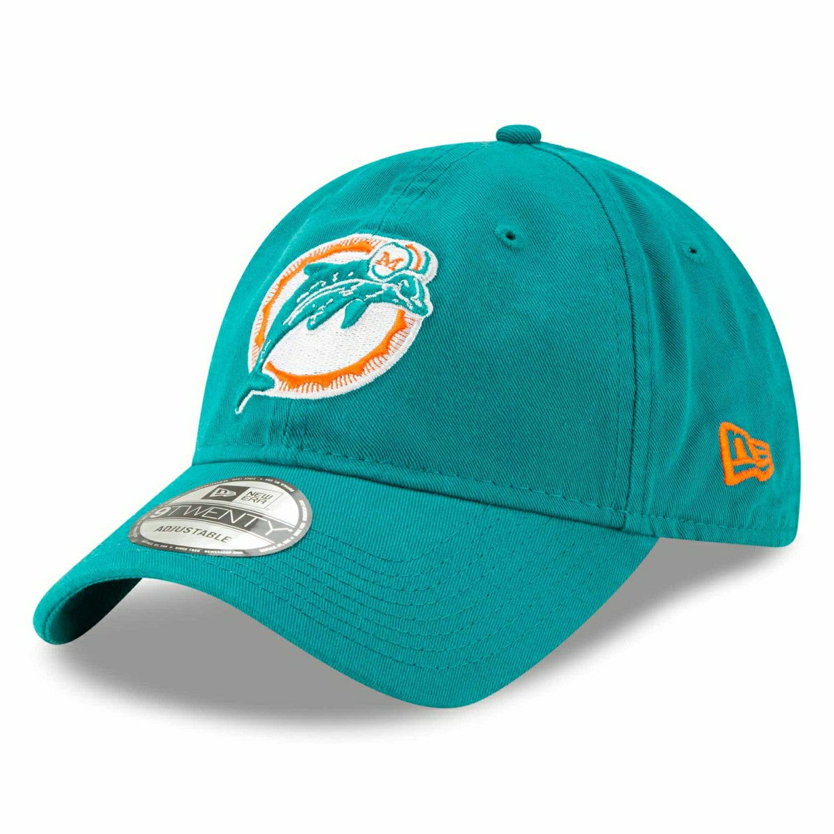 Miami Dolphins Historic Core Classic 9TWENTY Adjustable NFL Cap - Taass discount