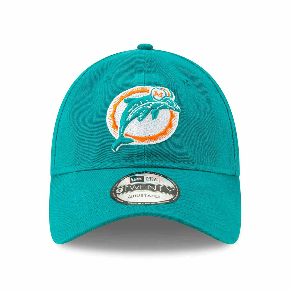 Miami Dolphins Historic Core Classic 9TWENTY Adjustable NFL Cap - Taass discount