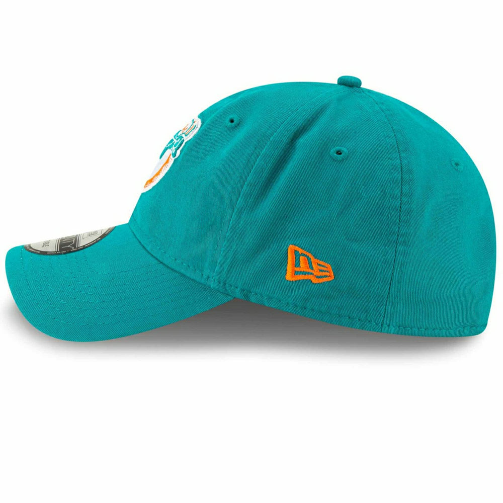 Miami Dolphins Historic Core Classic 9TWENTY Adjustable NFL Cap - Taass discount