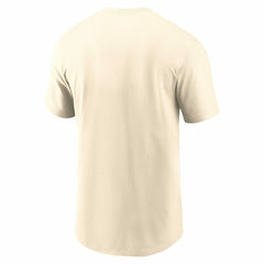 Miami Dolphins Rewind Helmet Essential NFL T-Shirt Cream - Taass US