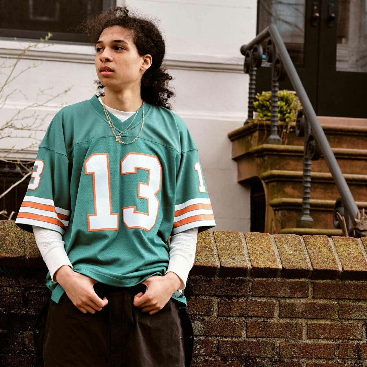 Dan Marino #13 Miami Dolphins 1984 Legacy Throwback NFL Jersey Aqua - Taass for sale
