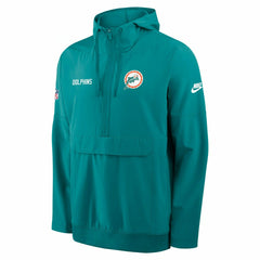 Miami Dolphins Historic Nike Sideline Half-Zip Anorak NFL Jacke Aqua - Taass discount