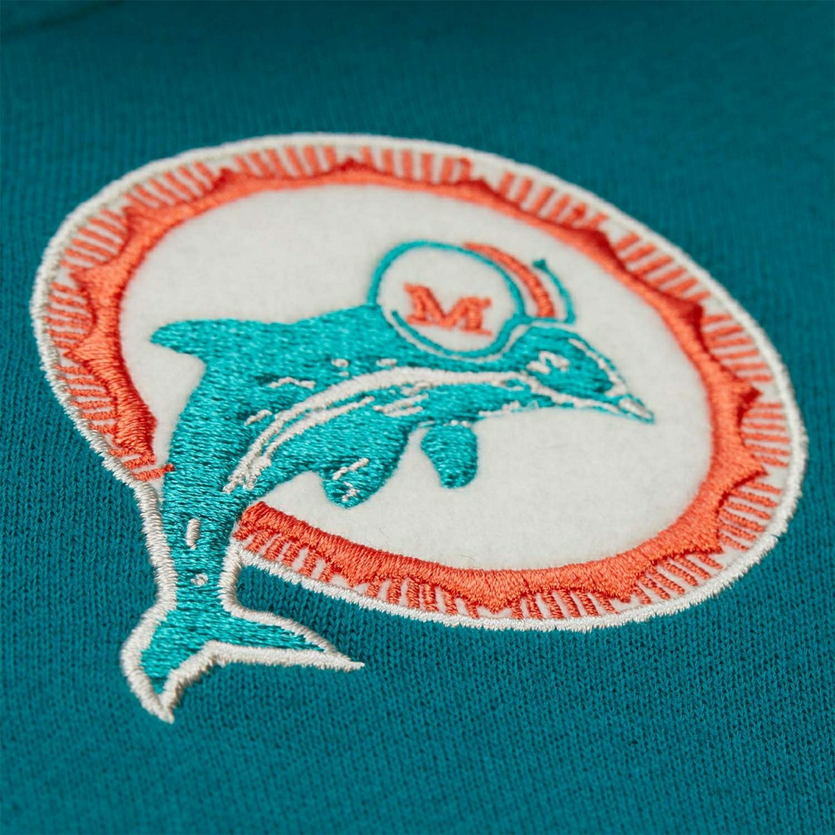 Miami Dolphins Courtside Fleece Full-Snap NFL Jacket - Taass sale