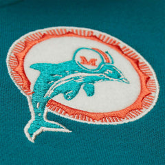 Miami Dolphins Courtside Fleece Full-Snap NFL Jacket - Taass sale