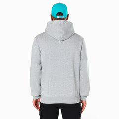Miami Dolphins Logo Hoodie NFL Sweatshirt Grey - Taass on sale