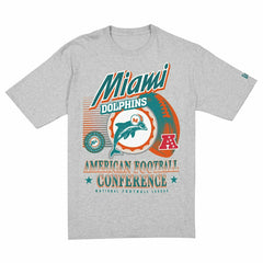 Miami Dolphins Sport Classics Oversized NFL T-Shirt Gray - Taass outlet