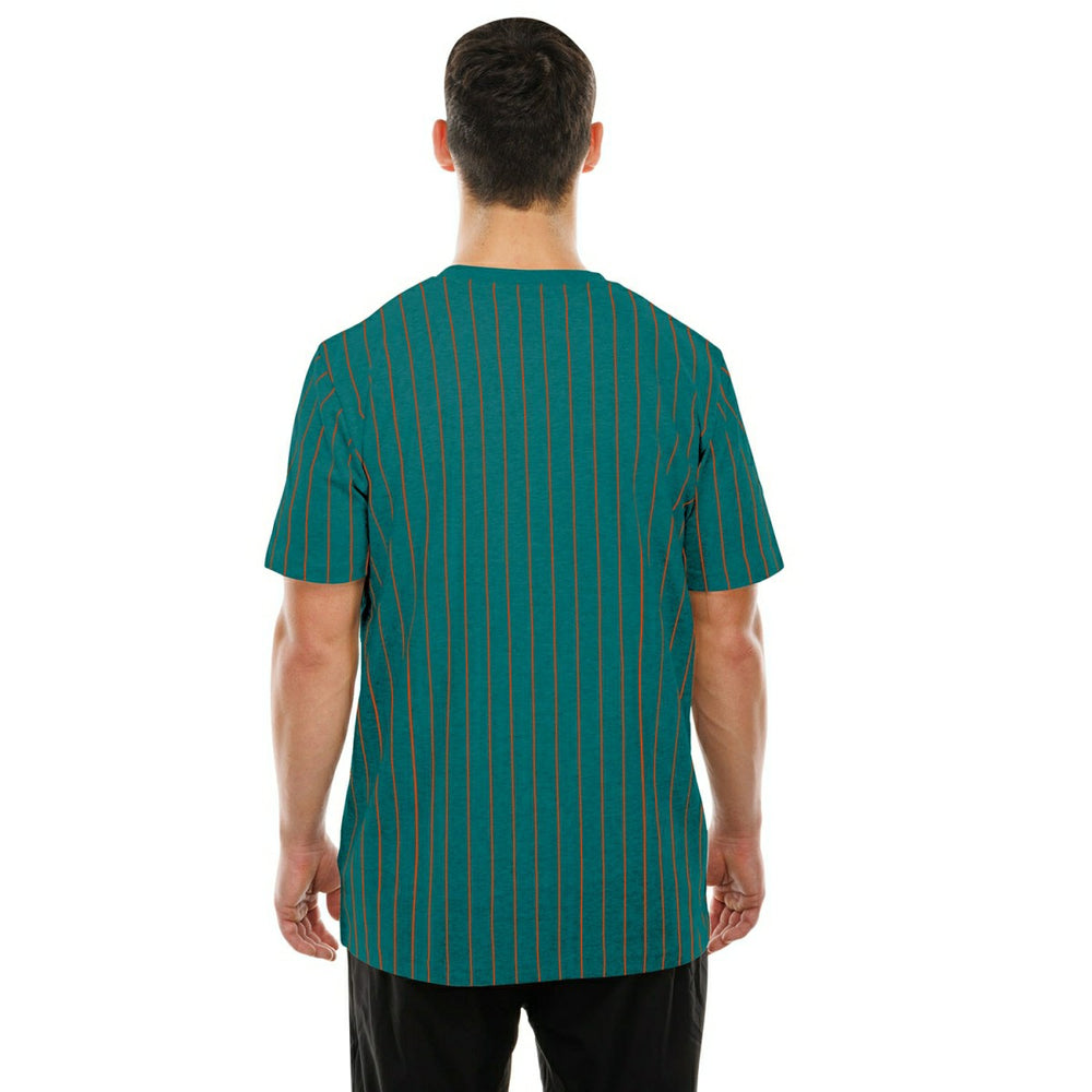 Miami Dolphins Retro Stripe NFL T-Shirt Aqua - Taass outlet