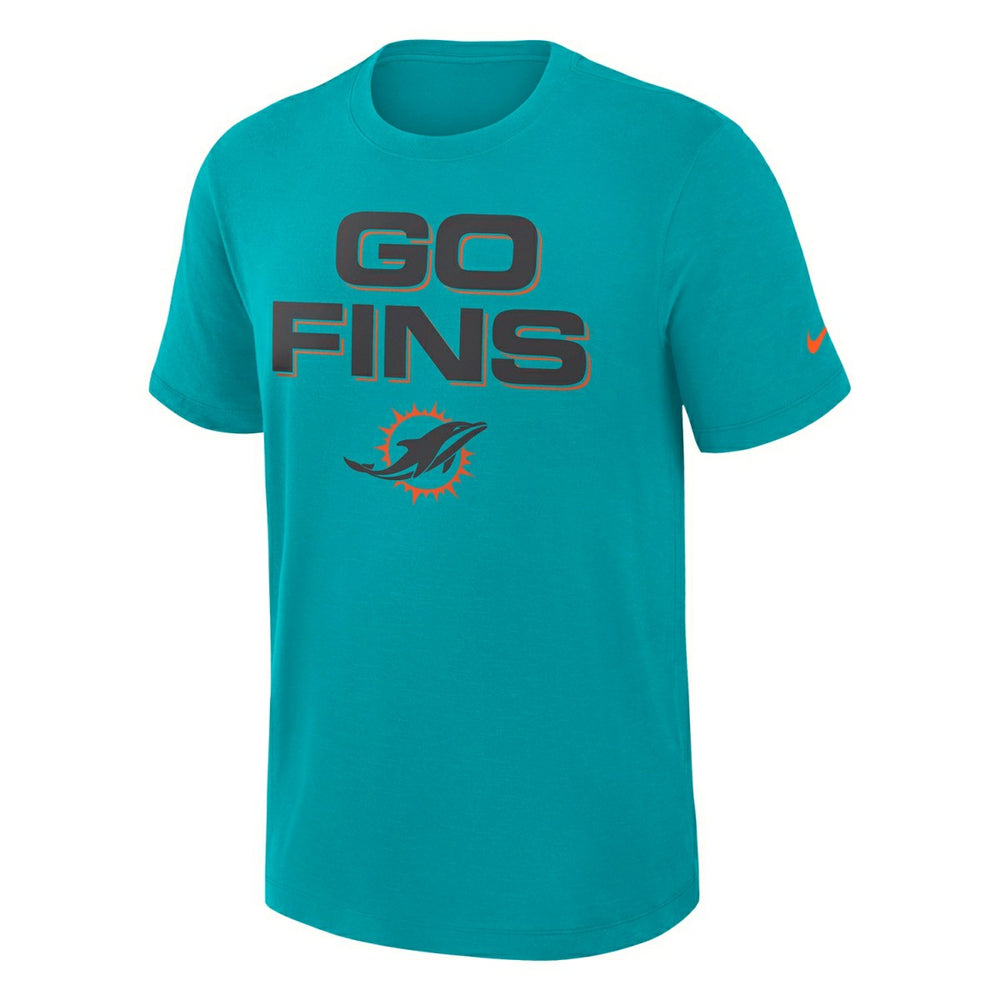 Miami Dolphins 2025 Rivalries Dri-FIT Slub NFL T-Shirt Aqua - Taass discount