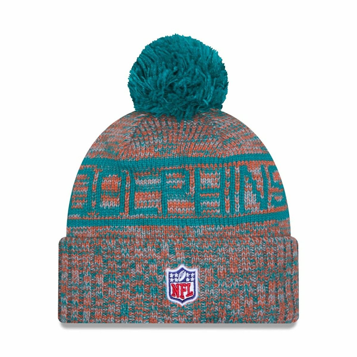 Miami Dolphins 2025 NFL Sideline Sport Knit Hat - Taass sale