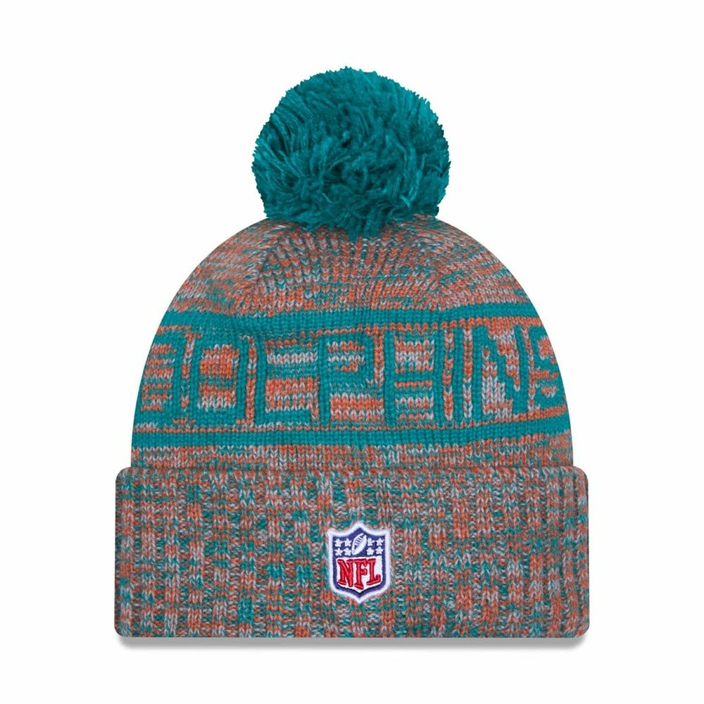 Miami Dolphins 2025 NFL Sideline Sport Knit Hat - Taass sale