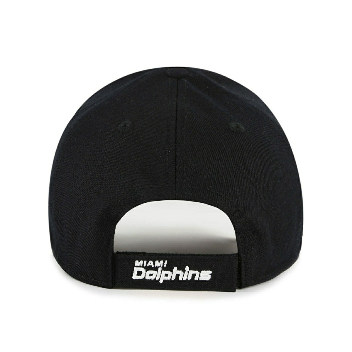 Miami Dolphins Black & White '47 MVP Adjustable NFL Cap Black - Taass on sale