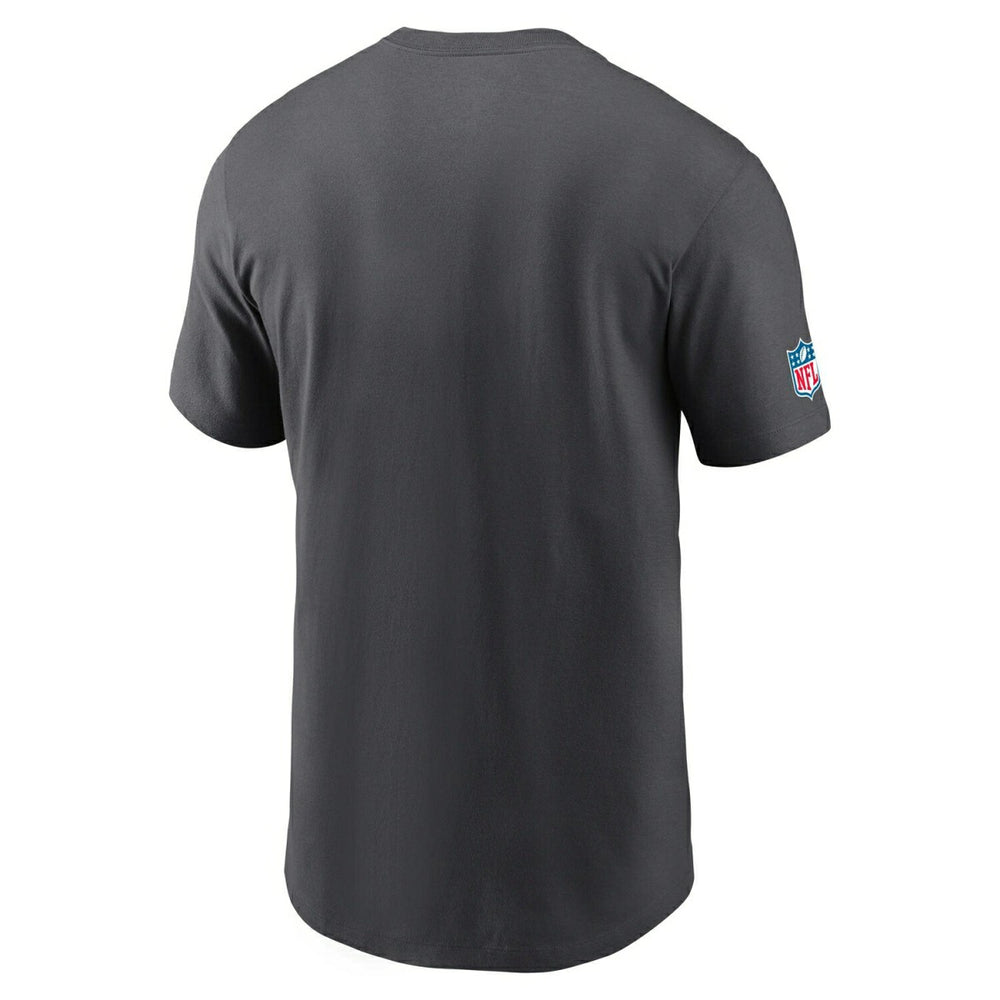 Miami Dolphins 2025 NFL Sideline Throwback Dri-Fit Performance T-Shirt Anthracite - Taass on sale