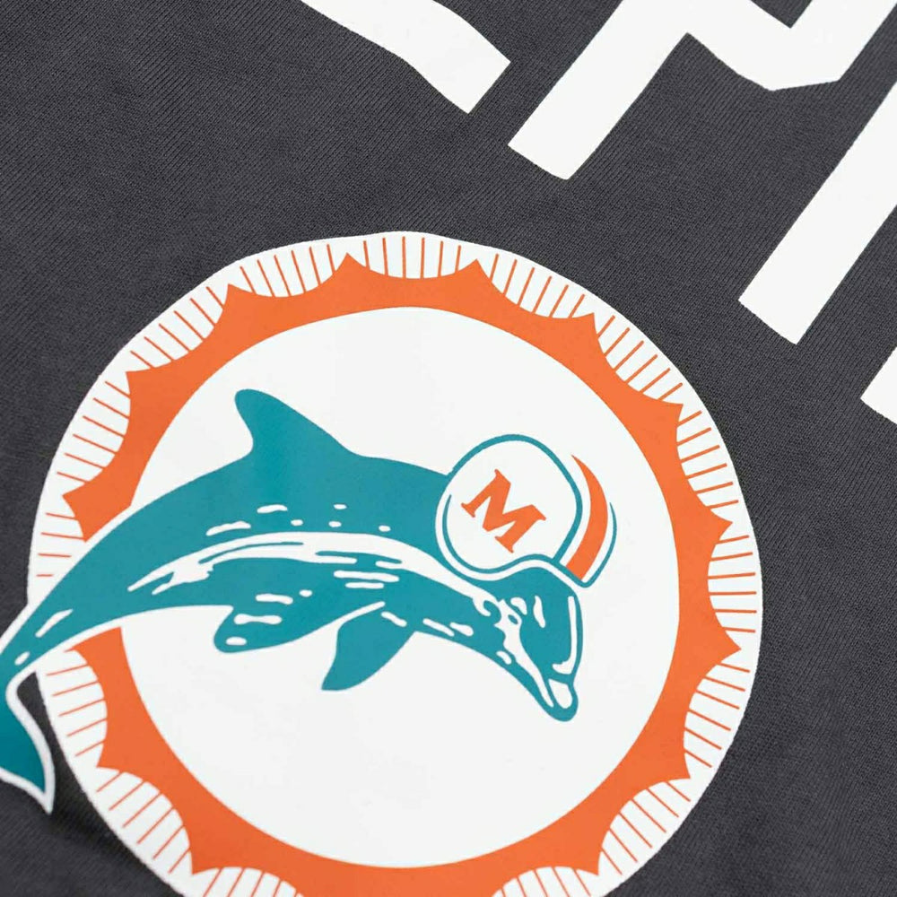 Miami Dolphins 2025 NFL Sideline Throwback Dri-Fit Performance T-Shirt Anthracite - Taass on sale