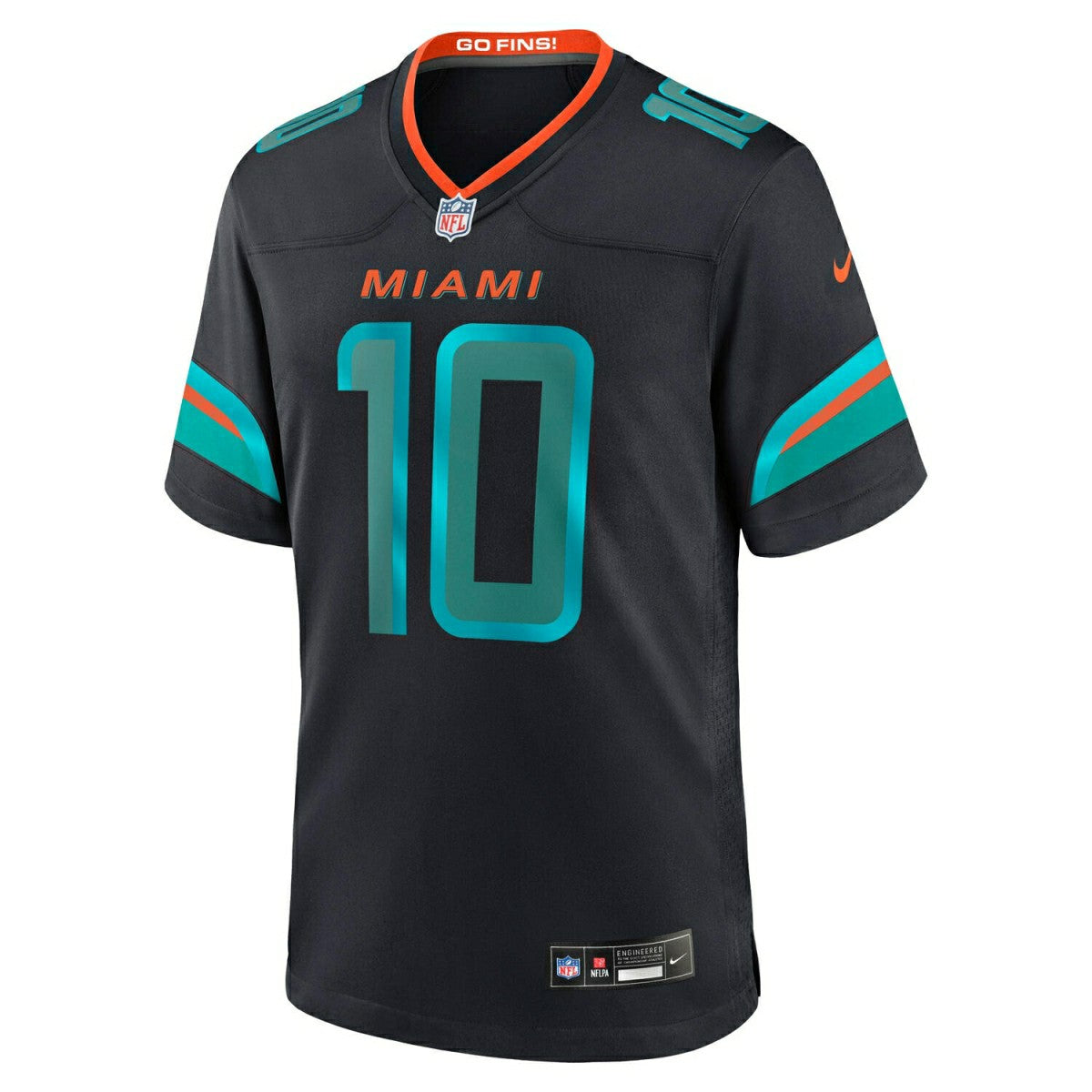 Tyreek Hill #10 Miami Dolphins 2025 Rivalries Game NFL Jersey Navy - Taass Online