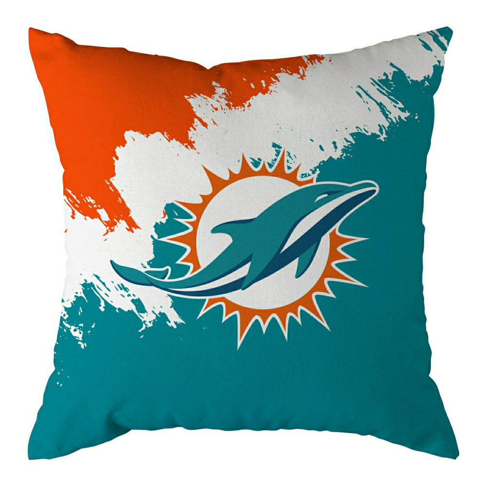 Miami Dolphins Brush NFL Cushion - Taass on sale