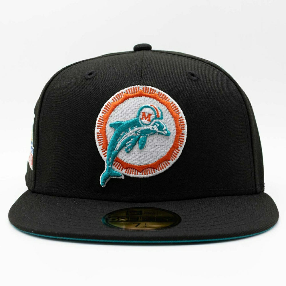 Miami Dolphins 1990 Pro Bowl New Era 59FIFTY Fitted NFL Cap - Taass US