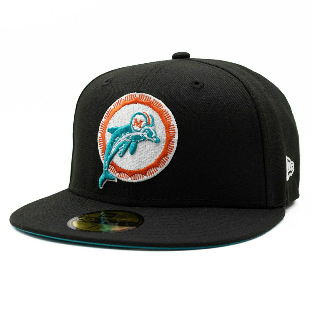 Miami Dolphins 1990 Pro Bowl New Era 59FIFTY Fitted NFL Cap - Taass US